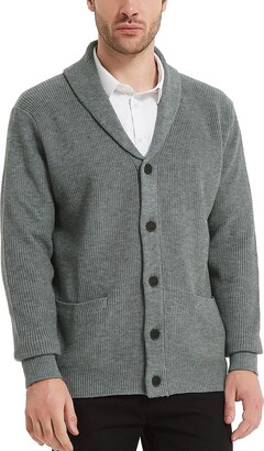 Mens Grey Cardigan With Pockets | Shop the world's largest collection of  fashion | ShopStyle UK
