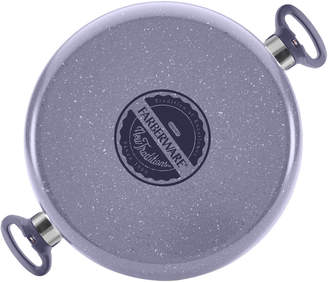 Farberware New Traditions Speckled Aluminum Nonstick 12.5In Covered Skillet