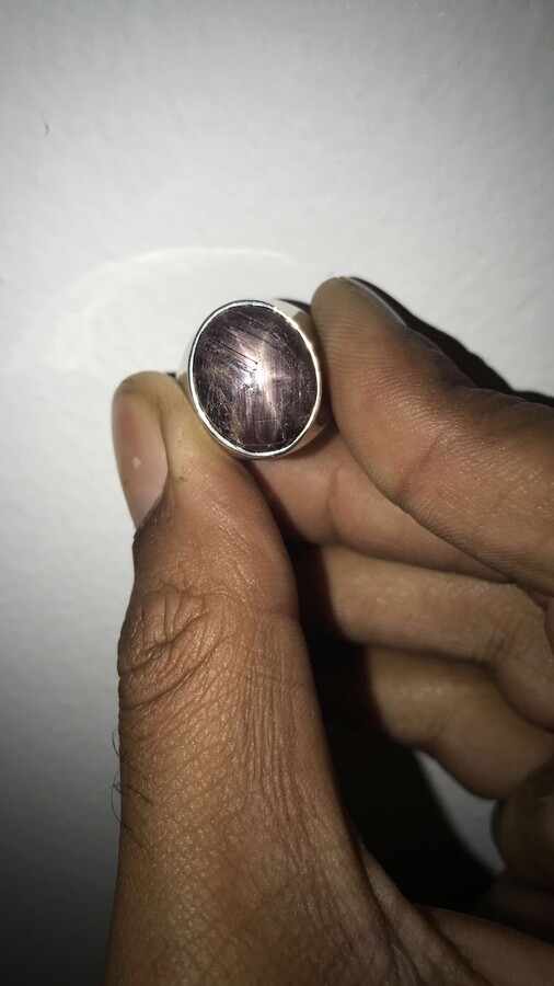 Etsy Natural Star Ruby Ring |