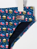 Thumbnail for your product : Mc2 Saint Barth Kids Micro Hamburger swim briefs