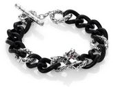 Thumbnail for your product : John Hardy Naga Black Sapphire, Ruby, Resin & Sterling Silver Dragon Chain Bracelet