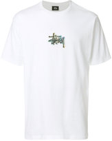 Thumbnail for your product : Stussy holographic logo T-shirt