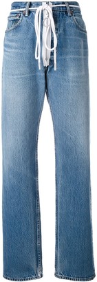 Off-White zip detail Levi jeans
