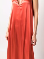 Thumbnail for your product : Gianluca Capannolo V-neck sleeveless gown