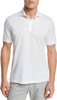 Thumbnail for your product : Ermenegildo Zegna Pique Polo Shirt, White