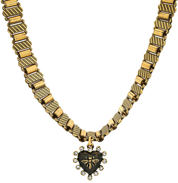 dior bee necklace