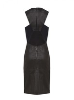 Thumbnail for your product : Alice + Olivia Corwin Leather Dress