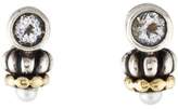 Thumbnail for your product : CAViAR Pearl & Topaz Drop Earrings