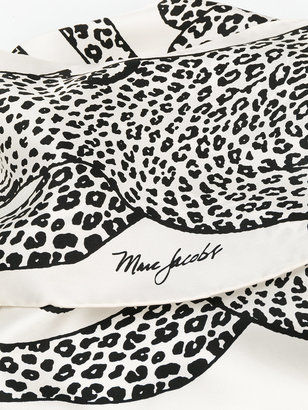 Marc Jacobs leopard scarf