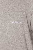 Thumbnail for your product : Leon Aime Dore Ribbed Collar Sweatshirt in Heather Grey | FWRD
