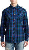 Thumbnail for your product : True Religion MENS PLAID WESTERN BUTTON UP SHIRT