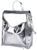 Thumbnail for your product : Loeffler Randall Metallic Leather Backpack
