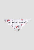 Thumbnail for your product : Onia Ashley Floral-print Low-rise Bikini Briefs