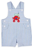 Thumbnail for your product : Florence Eiseman Baby Boy's Scuba Crab Seersucker Overalls