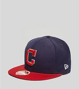 Thumbnail for your product : New Era Heritage Series Indians 59FIFTY Fitted Cap