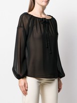 Thumbnail for your product : Semi-Couture Oversized Long-Sleeve Blouse