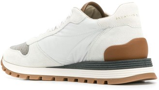Brunello Cucinelli Bead-Embellished Sneakers