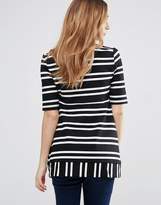 Thumbnail for your product : Isabella Oliver Kiara Maternity Striped Tunic