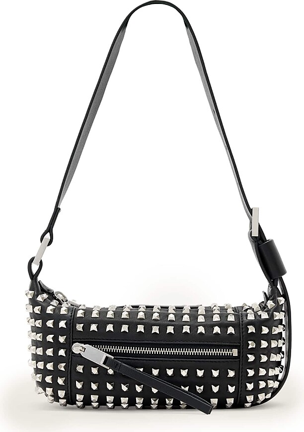 AllSaints Vega Embossed Leather Mini Shoulder Bag