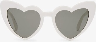 Saint Laurent Eyewear Loulou Heart-shaped Acetate Sunglasses