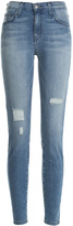 Thumbnail for your product : Current/Elliott High Waist Ankle Skinny Jeans
