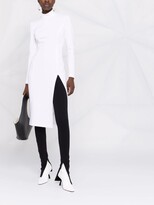 Thumbnail for your product : Wolford x Amina Muaddi turtleneck midi dress
