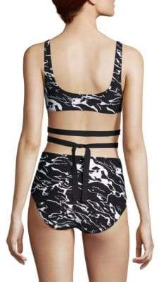 Proenza Schouler One-Piece Printed Maillot