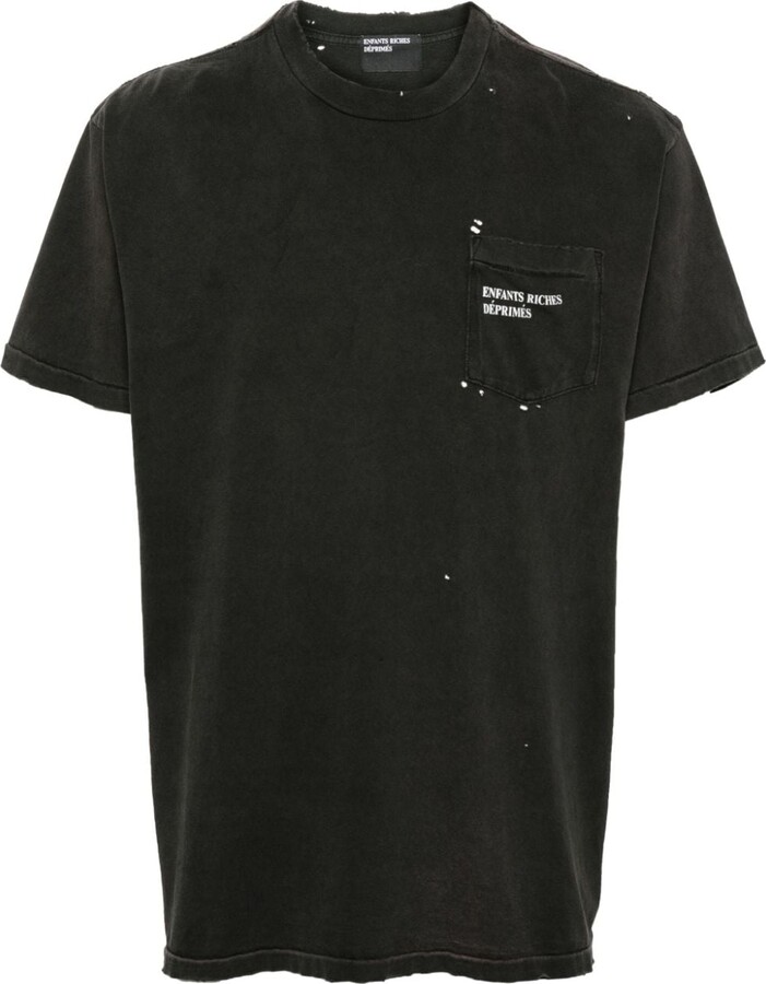 《 Enfants Riches Deprimes 》Pocket Tee L Enfants Riches Deprimes Logo Pocket T-shirt - ShopStyle