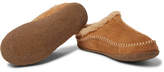 Thumbnail for your product : Sorel Falcon Ridge Ii Fleece-Lined Suede Slippers