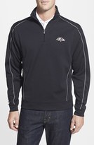 Thumbnail for your product : Cutter & Buck 'Baltimore Ravens - Edge' DryTec Moisture Wicking Half Zip Pullover