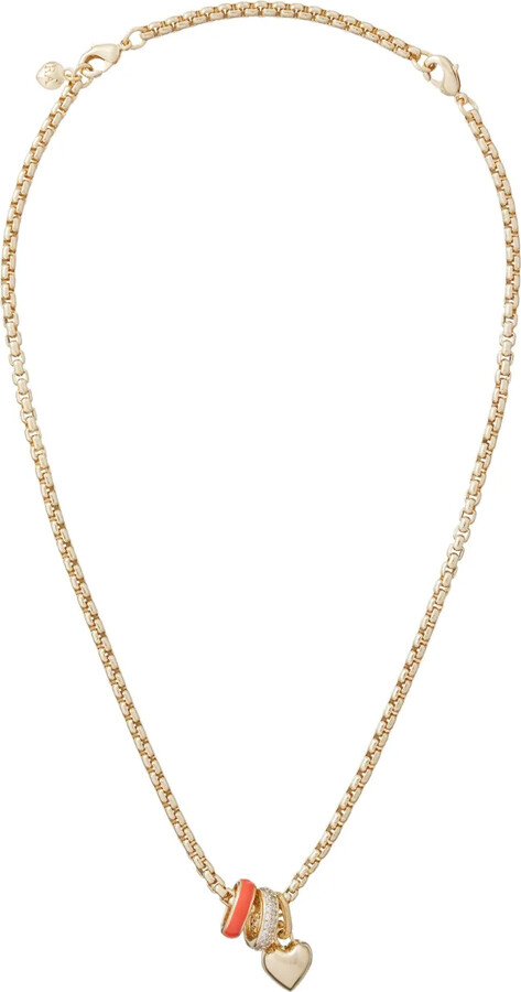 Roxanne Assoulin The Box Chain heart-charm necklace