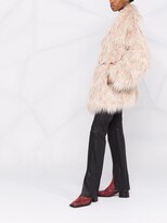 Thumbnail for your product : DSQUARED2 Textured-Finish Tied-Waist Coat