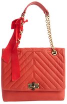 Thumbnail for your product : Lanvin coquelicot orange quilted lambskin medium 'Happy' bag