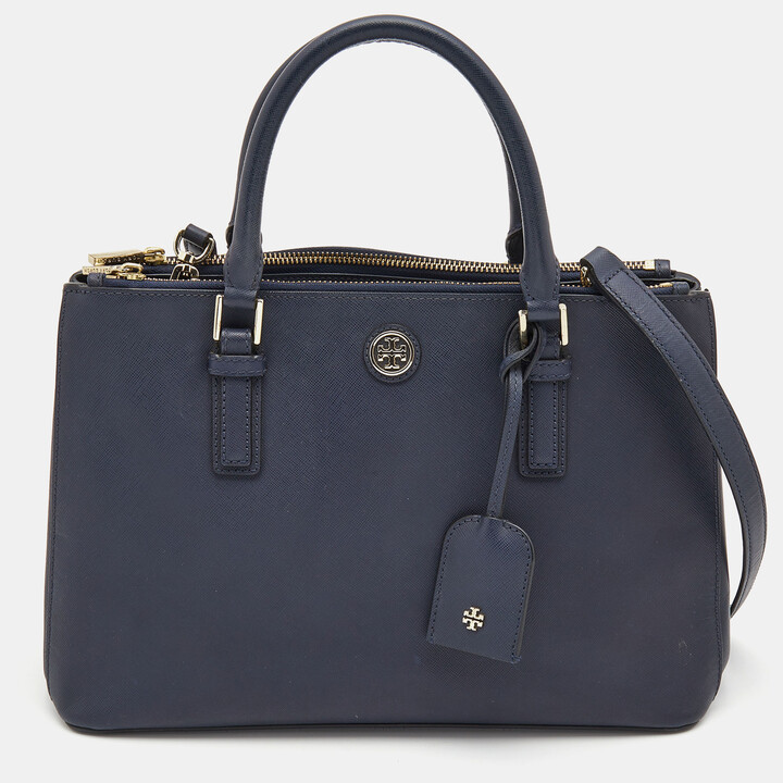 Tory Burch Robinson Small Double Zip Tote