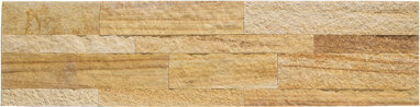 Aspect Peel And Stick Stone Overlay Kitchen Backsplash - Golden Sandstone (5.9" X 23.6" X 1/8" Panel - Approx. 1 Sq Ft) - Easy Diy Tile Backsplash