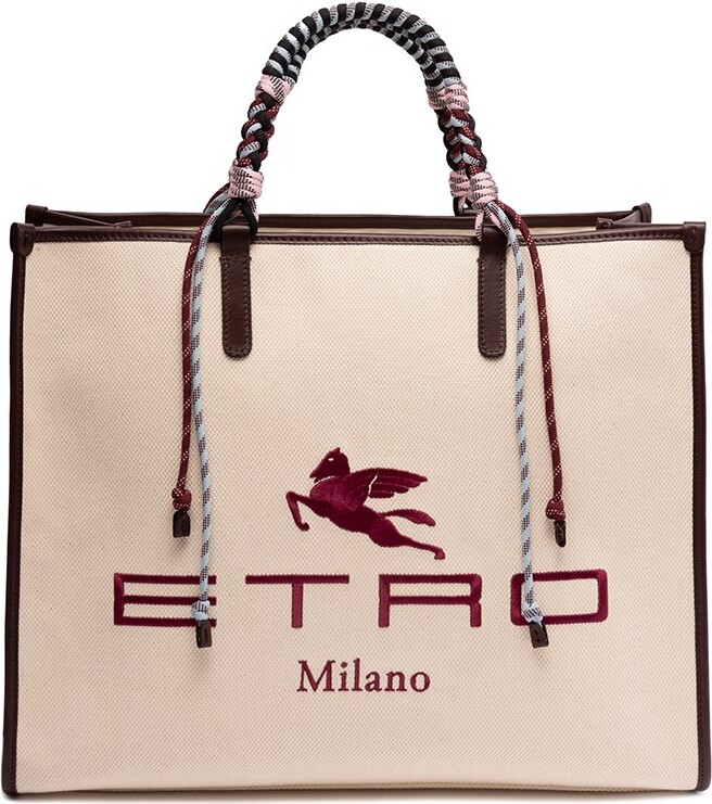 Etro `Globetrotter` Shopping Bag - ShopStyle