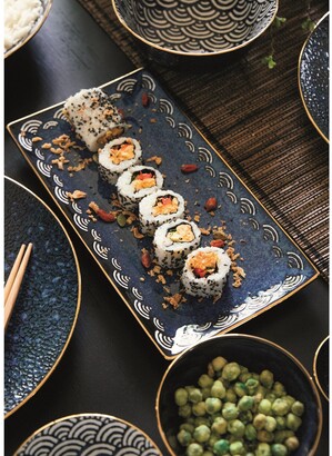 Kitchen Craft Mikasa Satori Living Gold Large Serving Platter