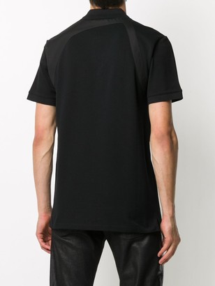 Alexander McQueen Logo Harness-Strap Polo Shirt