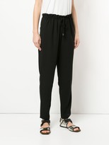Thumbnail for your product : Mads Norgaard Drawstring Tapered Trousers