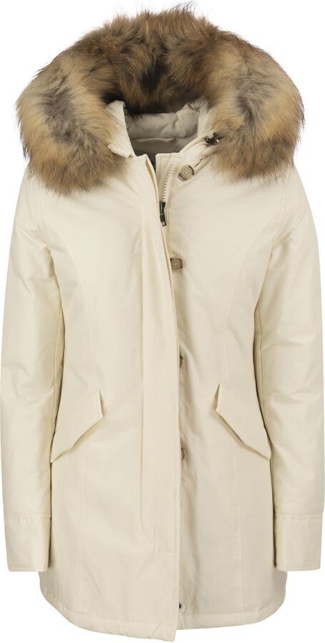Woolrich Fur Trim Hood Arctic Parka | ShopStyle