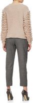 Thumbnail for your product : Thakoon Looped-Fringe Knit Pullover