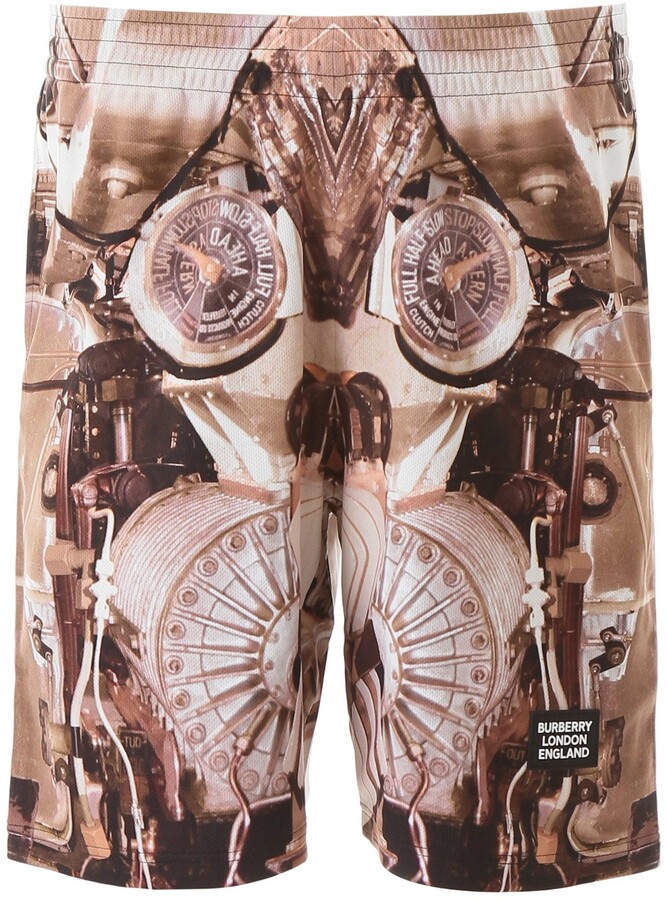 Burberry Printed Bermuda Shorts - ShopStyle