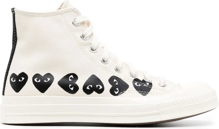 COMME DES GARÇONS PLAY X CONVERSE Chuck 70 high-top sneakers