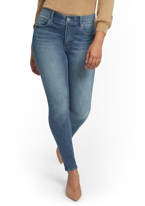 womens elastic waist jeans petite