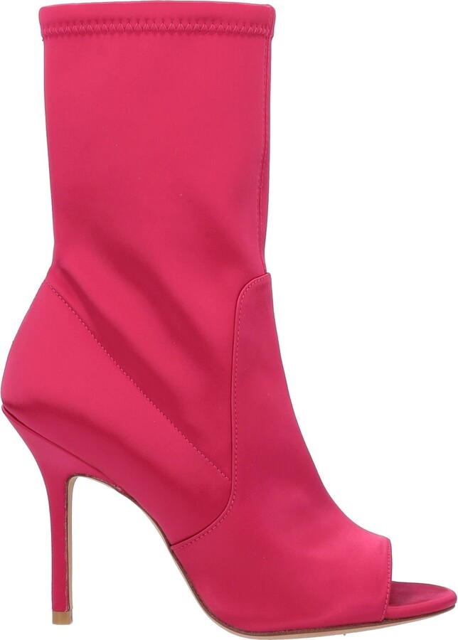 Pink Spike Heel Women's Boots | ShopStyle