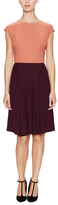 Thumbnail for your product : Prada Cap Sleeve Pleated Dress