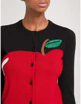 Thumbnail for your product : Alice + Olivia Ruthy stretch-wool cardigan