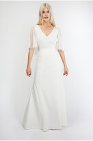 Thumbnail for your product : Little Mistress Catherine Ivory Maxi Dress
