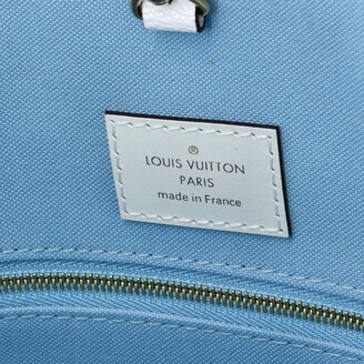 Louis Vuitton Onthego Monogram Giant Santa Monica Blue in Coated