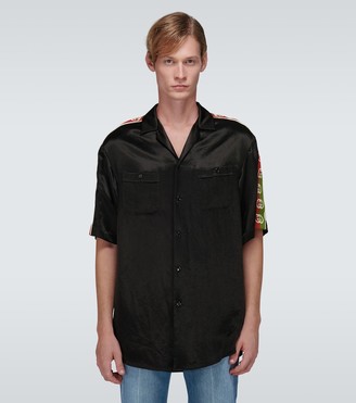 Gucci Short-sleeved acetate shirt